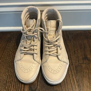 Vans Leather Sneakers unisex men’s 6 women’s 7.5